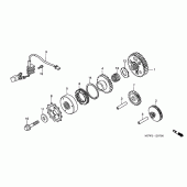 Схема вузла: Генератор імпульсів для Honda VFR800 VFR