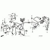 Схема вузла: Електрообладнання для Honda VT1100 Shadow Sabre