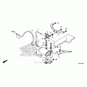 Схема узла: Evap canister (cbr600rr) для Honda CBR600 CBR600RR