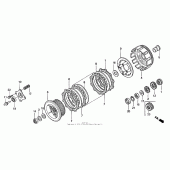 Схема вузла: Зчеплення для Honda XR250