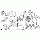 Схема вузла: Front Power Unit + Front Valve Unit для Honda CBR1000 CBR1000RR (ABS) Fireblade