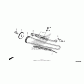 Схема вузла: Ланцюг ГРМ & Натяжник & Заспокоювач для Honda NC700