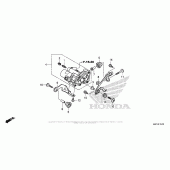 Схема вузла: Rear Power Unit (Cbr600Ra) для Honda CBR600