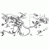 Схема узла: Электрооборудование для Honda CBR600