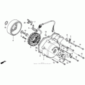 Схема вузла: Генератор для Honda VT600 Shadow VLX Deluxe