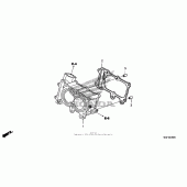 Схема узла: Цилиндр для Honda FSC600 Silver Wing