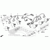 Схема вузла: Injector для Honda GL1800 Gold Wing