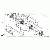 Схема узла: Карбюратор (ASSY.) (2) для Honda CB600F Hornet