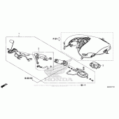 Схема вузла: Паливний насос для Honda GL1800 Gold Wing Valkyrie