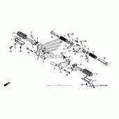 Схема вузла: Step (1) для Honda VT1300 Sabre