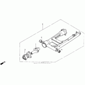 Схема узла: Маятник set 92 для Honda GL1500 Gold Wing Aspencade