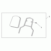 Схема вузла: Ch bkrst with pad для Honda VTX1300