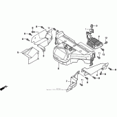 Схема вузла: Chamber protector для Honda GL1500 Gold Wing Special Edition
