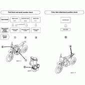 Схема вузла: Довідкова інформація для Honda XR400
