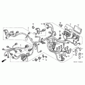 Схема узла: Электрооборудование (ST1300A) для Honda ST1300 Pan-European