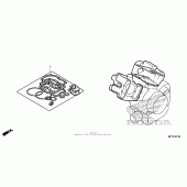 Схема узла: Комплект прокладок А