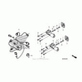 Схема вузла: Linear solenoid для Honda VFR1200 VFR