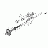 Схема узла: Gear lever для Honda GL1500 Gold Wing Special Edition