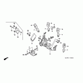 Схема вузла: Cowl stay (VFR800) для Honda VFR800 VFR