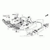 Схема вузла: Taillight (1) для Honda VFR1200 VFR