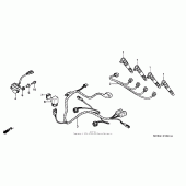 Схема вузла: Електрообладнання для Honda CBR600 CBR600RR