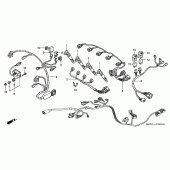 Схема вузла: Електрообладнання для Honda CBR600 CBR600F