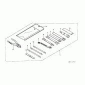 Схема вузла: Інструмент для Honda XL600 Transalp