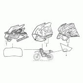 Схема вузла: Mark 93-95 для Honda XR600