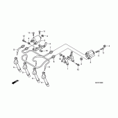 Схема вузла: Котушка запалювання для Honda CB600F Hornet