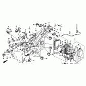 Схема вузла: Електрообладнання для Honda GL1500 Gold Wing Special Edition