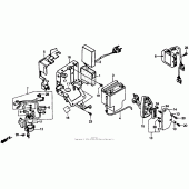 Схема вузла: Акумулятор для Honda VT1100 Shadow