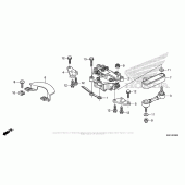Схема вузла: Steering Damper для Honda CBR600