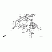 Схема вузла: Abs modulator для Honda CB600F Hornet