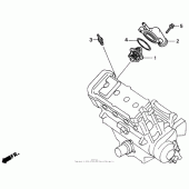 Схема узла: Термостат для Honda CBR900RR CBR900RR Fireblade