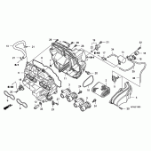 Схема вузла: Повітряний фільтр для Honda CBF1000