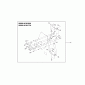 Схема вузла: Wind shield для Honda VT125 Shadow