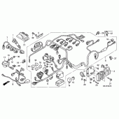 Схема вузла: Електрообладнання (CBR1000RR6 / 7) для Honda CBR1000 CBR1000RR Fireblade
