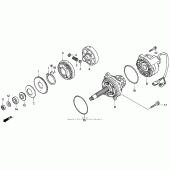 Схема узла: Alternator 95 для Honda ST1100 Pan-European