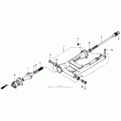 Схема узла: Задний рычаг (Маятник) для Honda GL1500 Gold Wing Aspencade