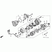 Схема узла: Генератор для Honda ST1300 Pan-European
