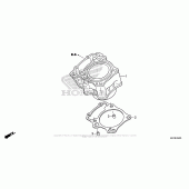 Схема вузла: Cylinder для Honda CMX300 Rebel