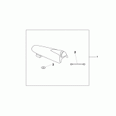 Схема вузла: Black seat cowl для Honda CBR600 CBR600RR