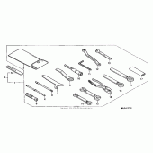 Схема узла: Инструмент для Honda ST1100 Pan-European