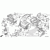 Схема узла: Trunk Box для Honda GL1800 Gold Wing