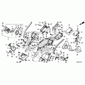 Схема узла: Shelter для Honda GL1800 Gold Wing F6B Bagger