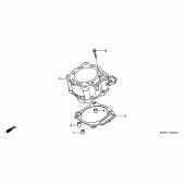 Схема вузла: Циліндр для Honda CRF450 CRF450R