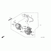 Схема вузла: Карбюратор (ASSY.) Для Honda NT650 Deauville