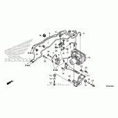 Схема вузла: Abs modulator для Honda CB1000 CB1000R