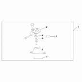 Схема вузла: Audio att. для Honda NT700 Deauville