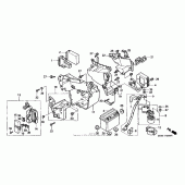 Схема вузла: Акумулятор для Honda VT600 Shadow VLX